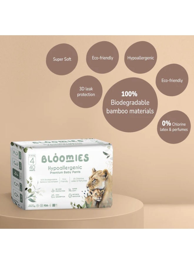 Bloomies Bamboo Baby Pants - Size 4 - 22 pcs (9-14kg) - Image 4